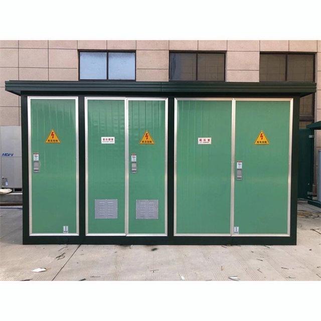 户县1600KVA欧式箱式变压器